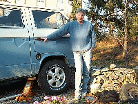 Derek Drew and his latest quest