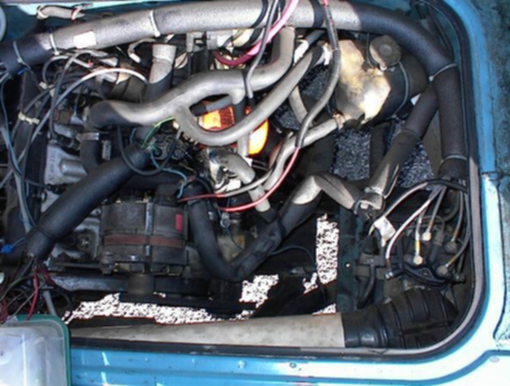 Tom's VW Pages! - Vanagon diesel to Golf 4-cyl gas conversion